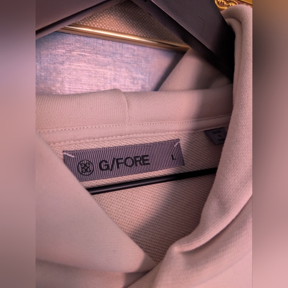 G/Fore Oversized French Terry Stone Golf Hoodie - Picture 4 of 9